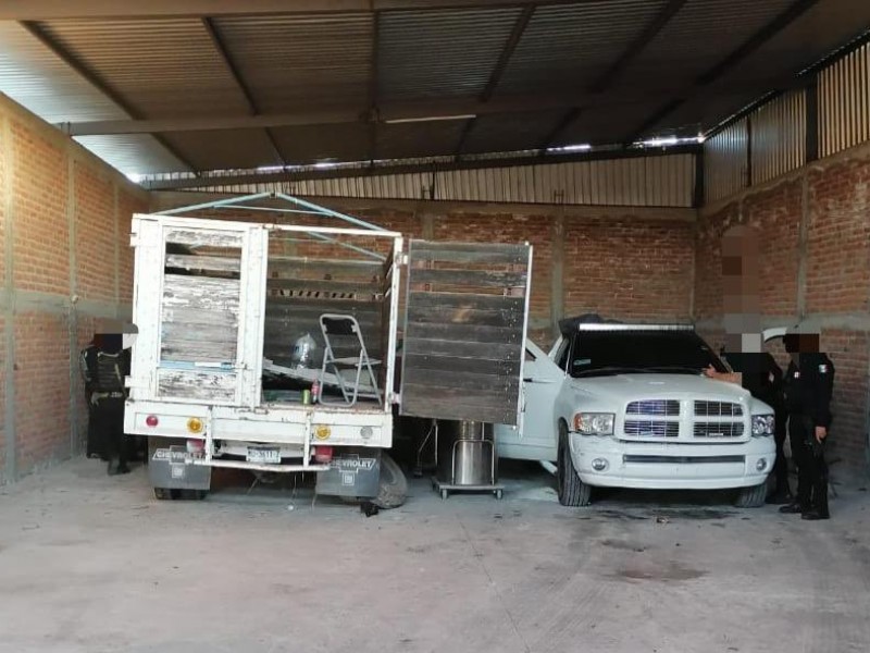 Recuperan parte de tanques de oxígeno robados