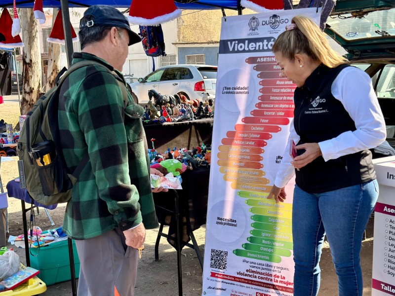 Red de apoyo y prevención fortalece la seguridad de mujeres en Durango