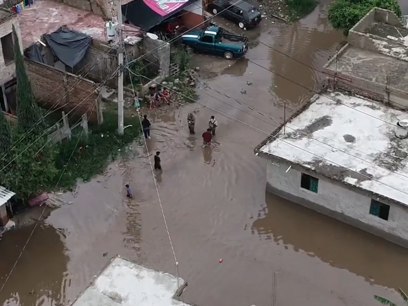 Redes de drenaje en México son insuficientes para evitar inundaciones