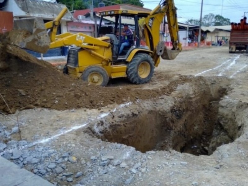 Reducen recursos para obra en Álamo