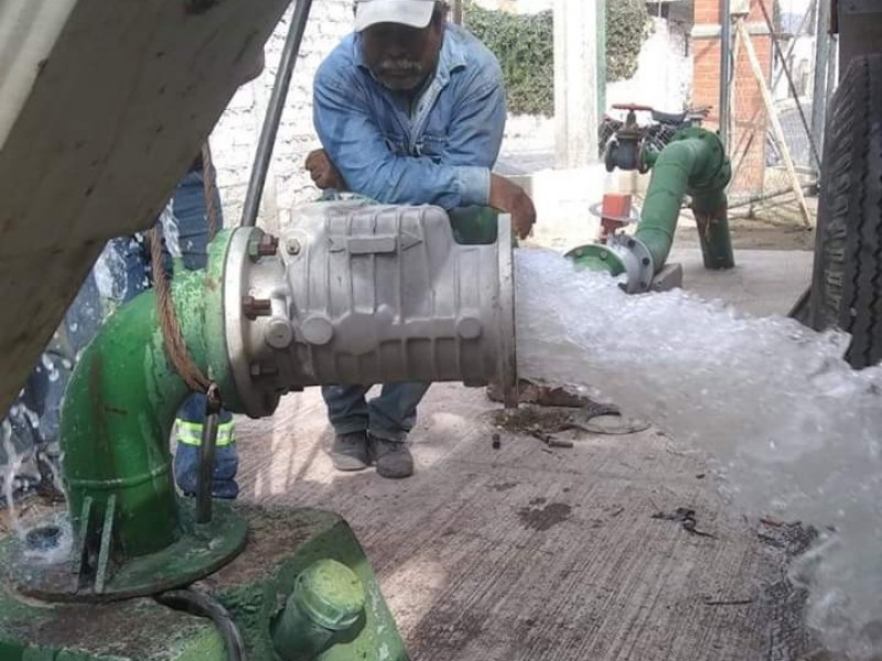 Reducirán suministro de agua en Tehuacán por pozos en mantenimiento