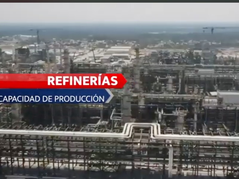 Refinerías mexicanas y su capacidad de producción