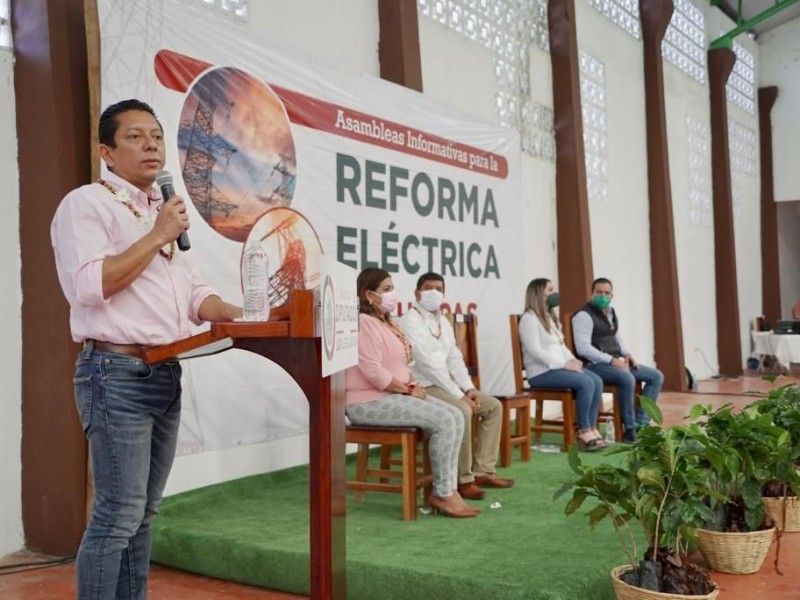 Reforma Eléctrica traería tarifas preferenciales para Chiapas
