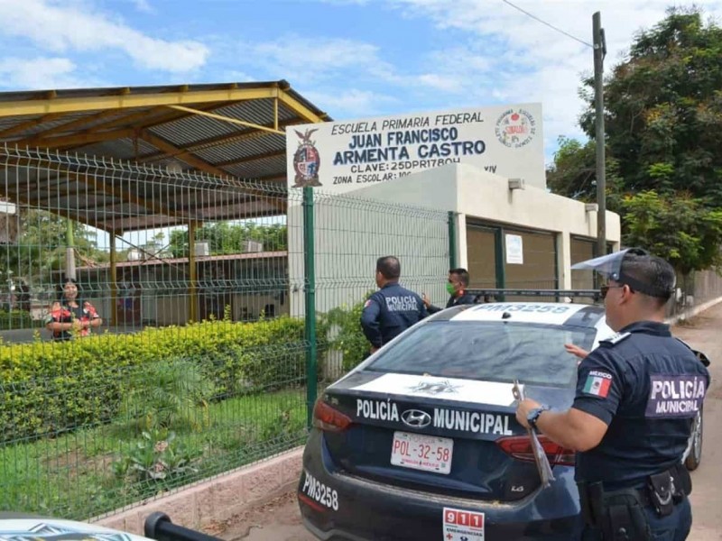 Reforzarán seguridad en escuelas por vacaciones de Semana Santa