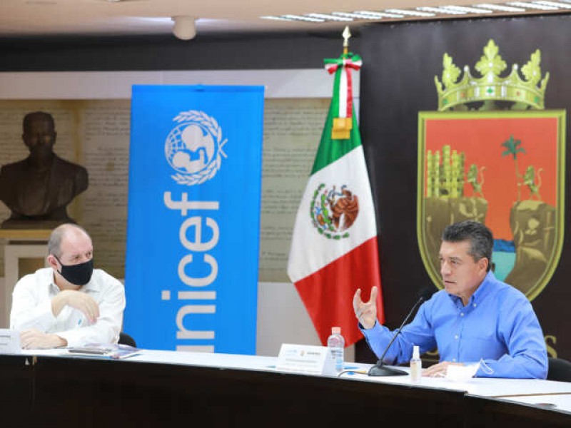 Refrenda gobierno de Chiapas compromiso con Unicef