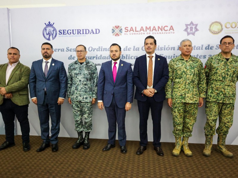 Refrendan autoridades compromiso con la seguridad en Guanajuato