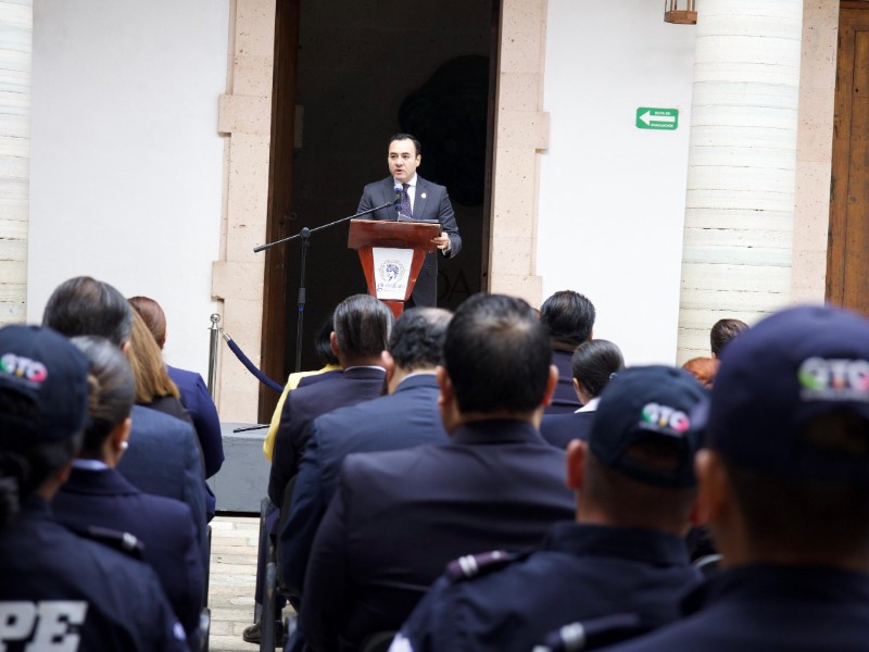 Refrendan compromiso con Guanajuato durante Renovación del Fuego Simbólico de Libertad
