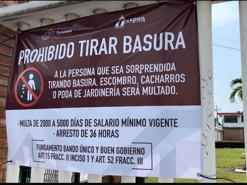 Refuerza acciones contra basureros clandestinos