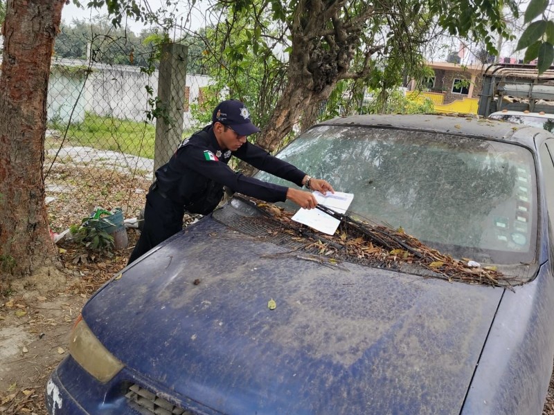 Refuerzan acción contra autos “maceta” en Tuxpan