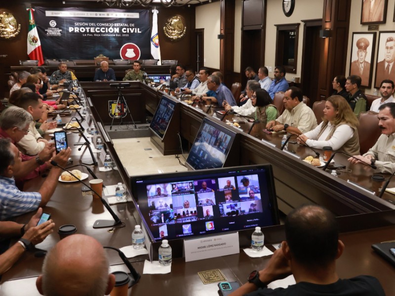 Refuerzan coordinación ante inminente impacto de Raymond