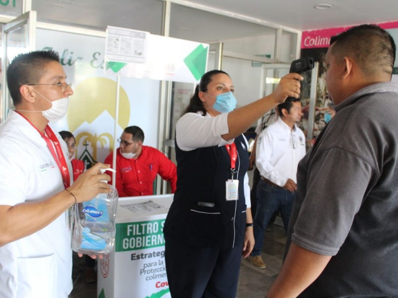 Refuerzan equipo sanitario en accesos al estado