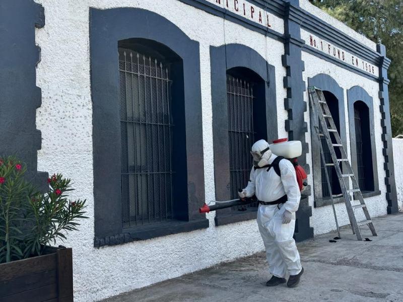 Refuerzan fumigación y control de plagas en colonias de Torreón