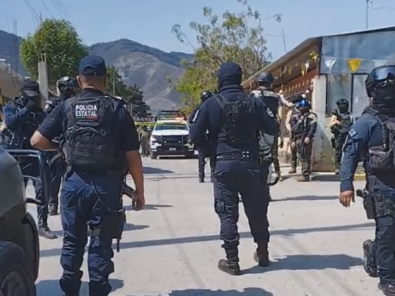 Refuerzan Guardia Nacional y SEDENA seguridad en Acultzingo