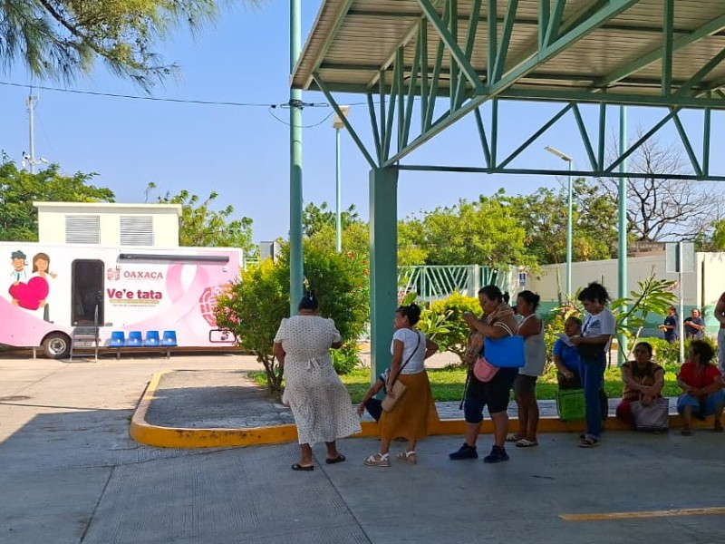 Refuerzan jornadas gratuitas de mastografías en el Istmo de Tehuantepec