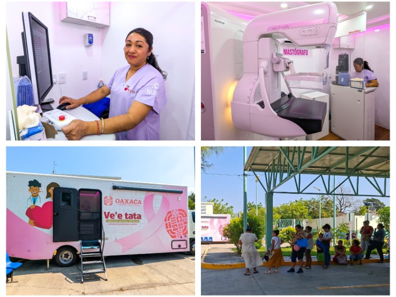 Refuerzan jornadas gratuitas de mastografías en el Istmo de Tehuantepec