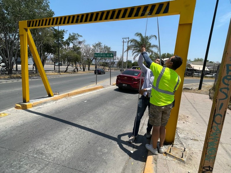 Refuerzan los 15 accesos al Malecón