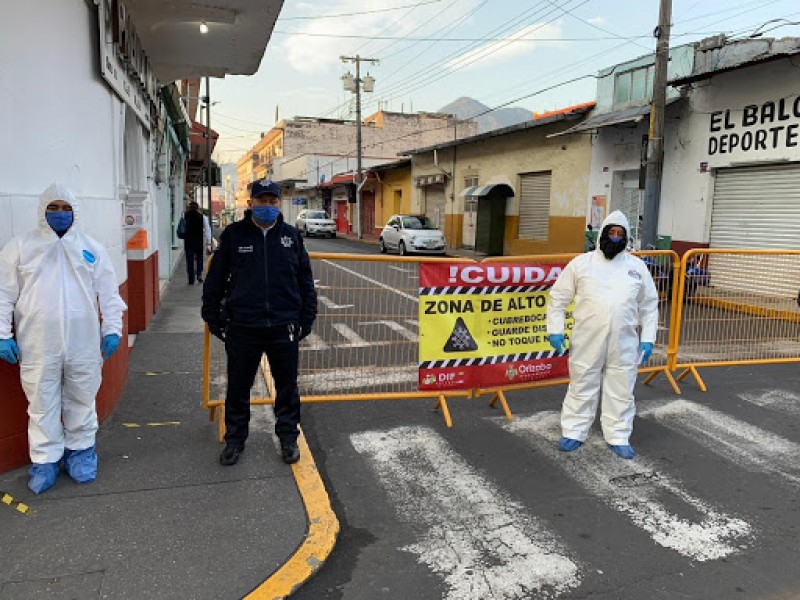 Refuerzan medidas sanitarias en Orizaba