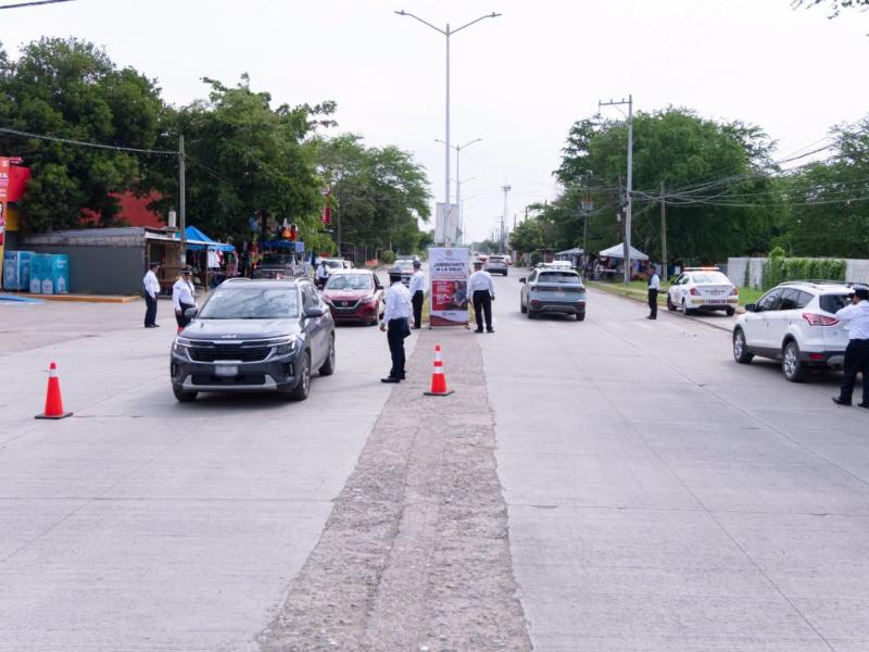 Refuerzan operativo Cero Tolerancia en Tuxpan