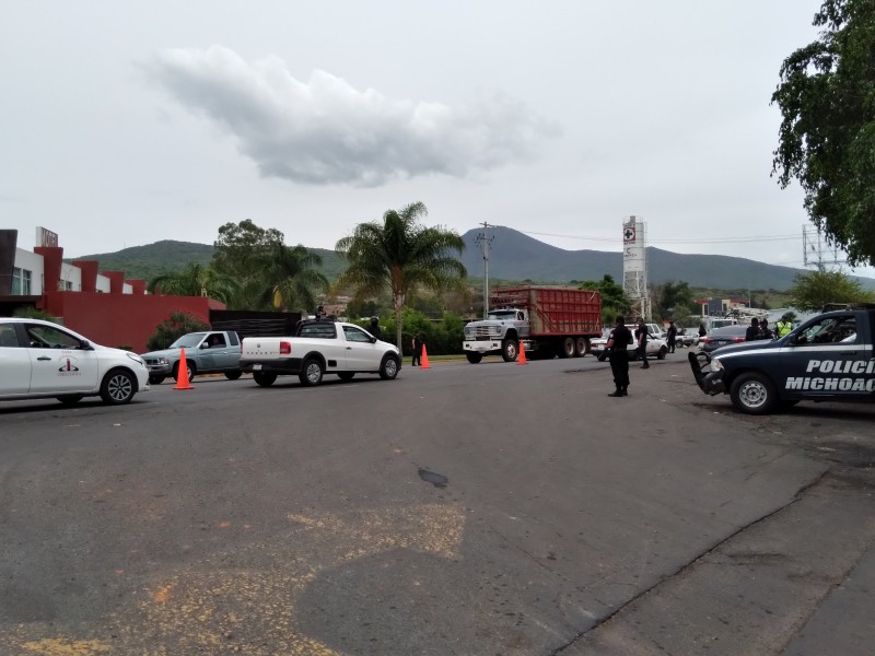 Refuerzan operativos de revisión en Zamora, buscan recuperar vehículos robados