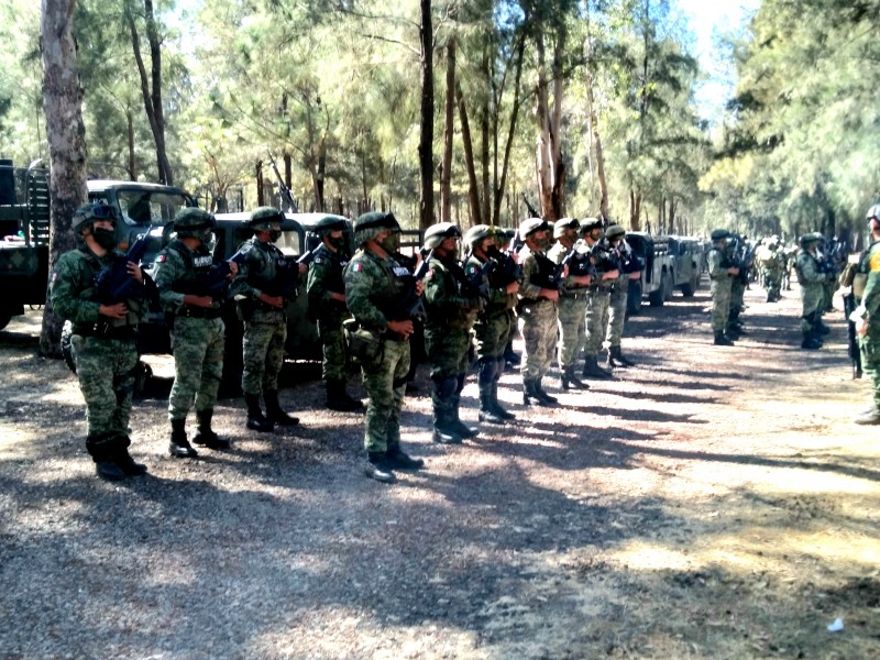 Refuerzan operativos de seguridad en Zamora