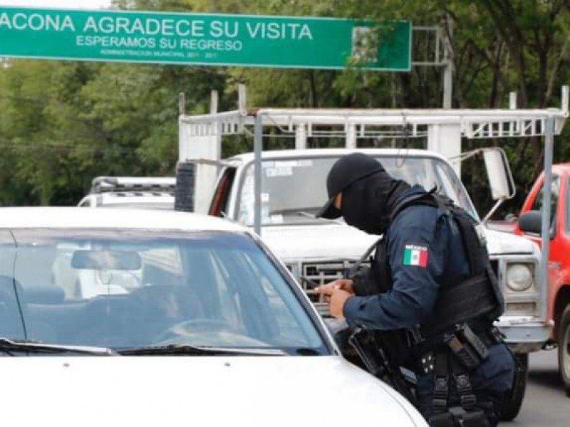 Refuerzan operativos policiales en colonias con altos índices de inseguridad