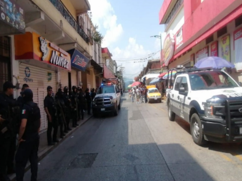 Refuerzan seguridad ante rumores de saqueo en Córdoba
