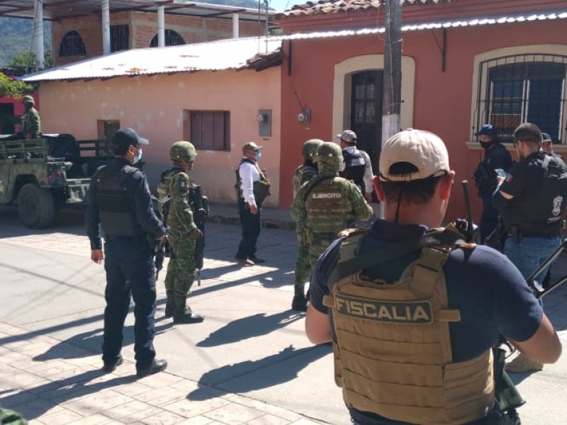 Refuerzan seguridad en Chinicuila