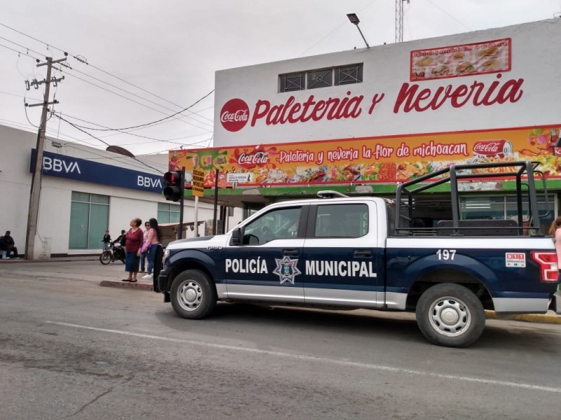 Refuerzan seguridad en comercios, llaman a la denuncia