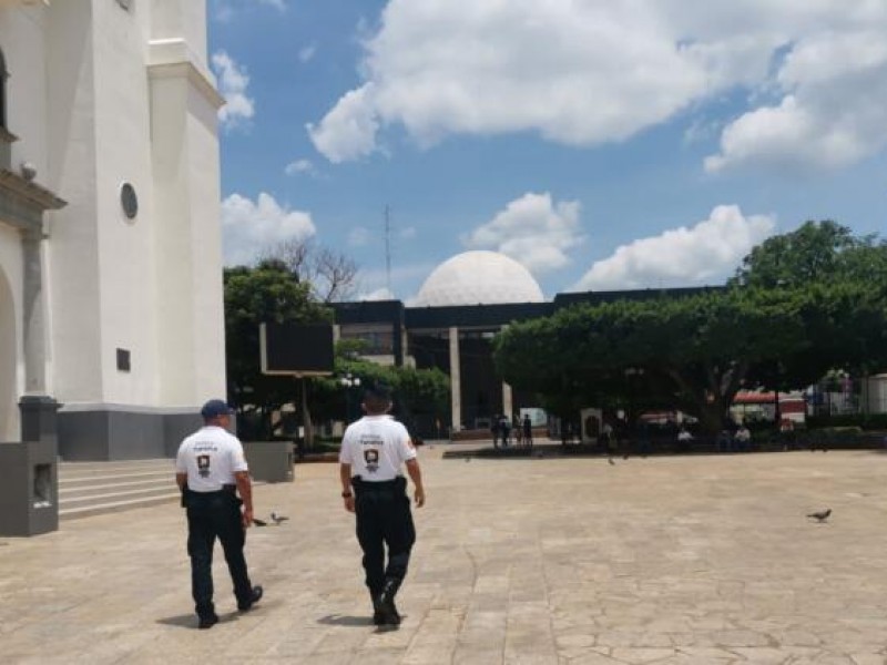 Refuerzan seguridad en la capital ante afluencia de turistas