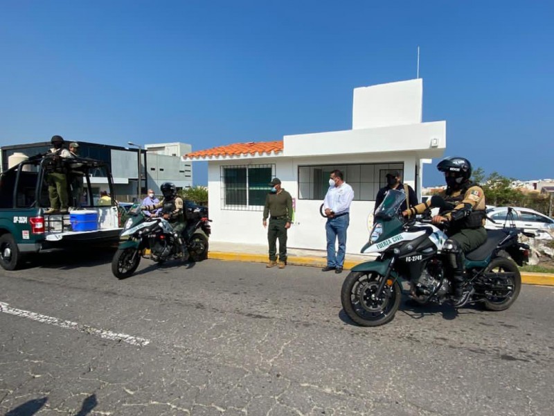 Refuerzan seguridad en la Riviera Veracruzana