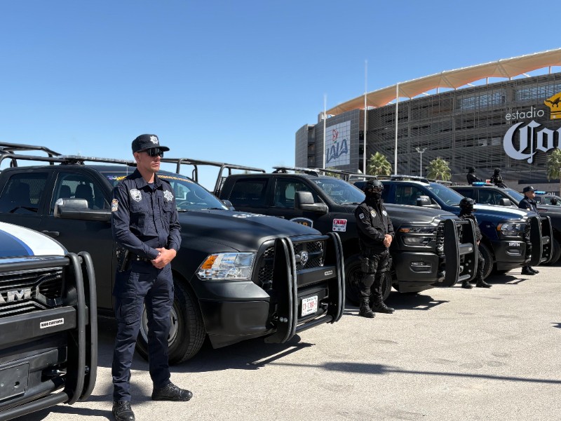 Refuerzan seguridad en Torreón por el Buen Fin y partido del Tri