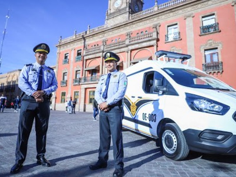 Refuerzan seguridad en zona centro