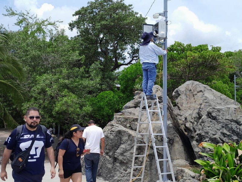 Refuerzan vigilancia en Paseo del Pescador con videocámaras