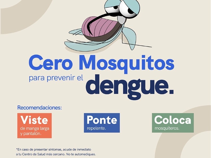 Refuerzan vigilancia epidemiológica por dengue en Querétaro