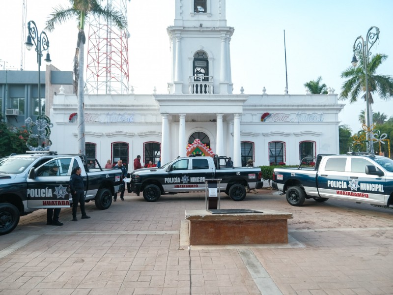 Llegan más patrullas al municipio de Huatabampo Sonora