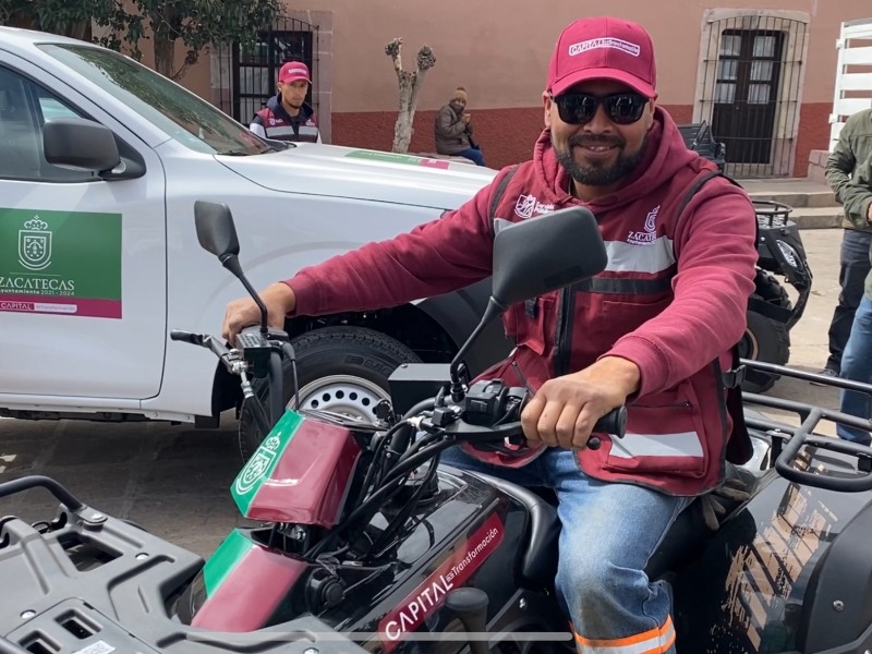 Refuerzo vehicular para Servicios Públicos de la Capital de Zacatecas