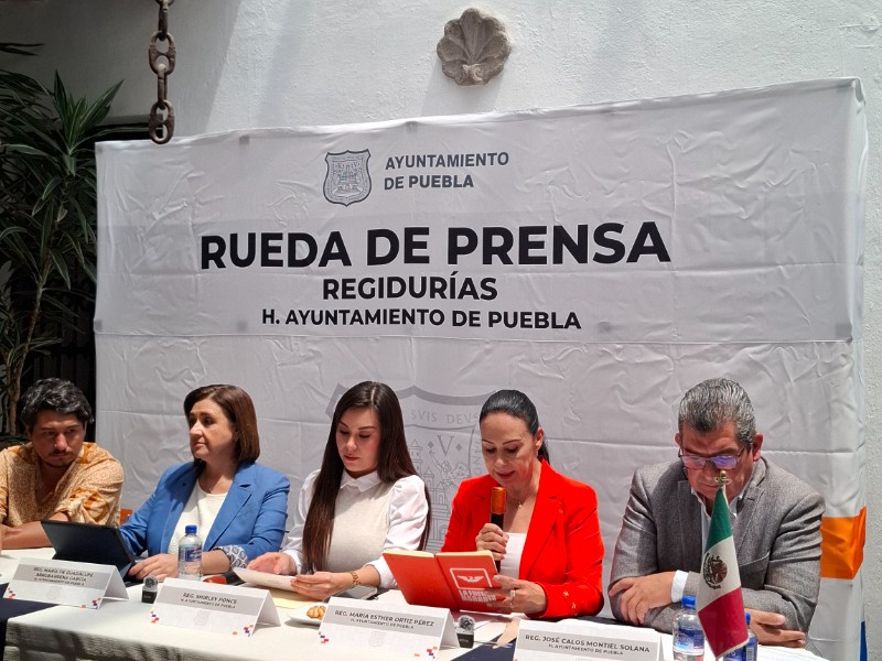 Regidores en contra de iniciativa Calle Viva