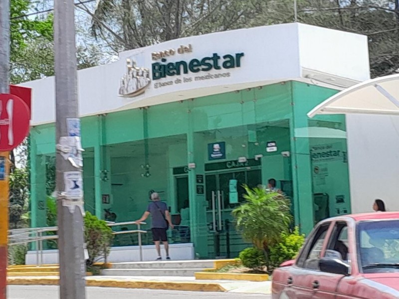 Registra Bienestar Tuxpan 30 reportes por fallas de cajeros