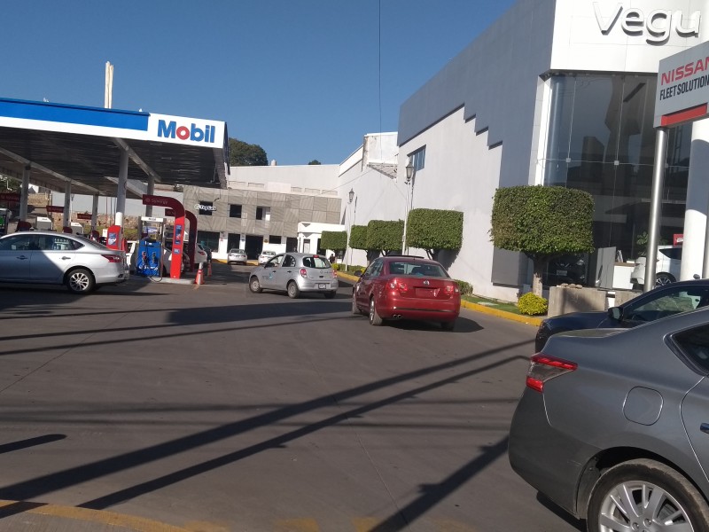 Registra Guanajuato capital agilidad para cargar gasolina