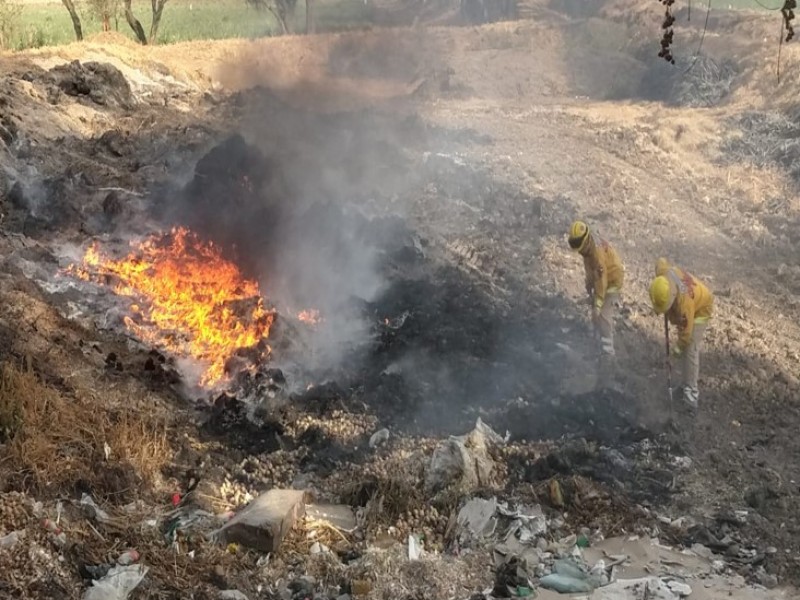 Registra Silao 200 incendios de pastizal en un mes.