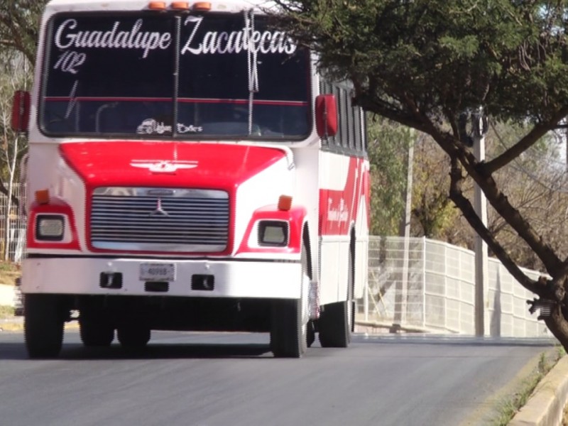 Registra transporte público baja a ganancias