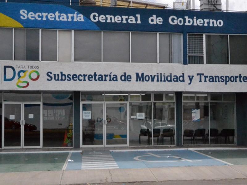 Registran cerca de cien vehículos de plataforma en Durango