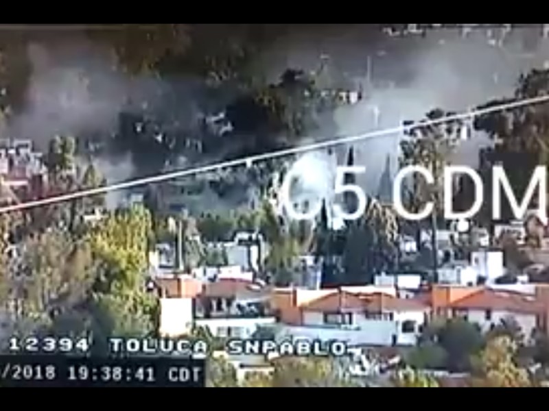 Registran dos incendios en la CDMX