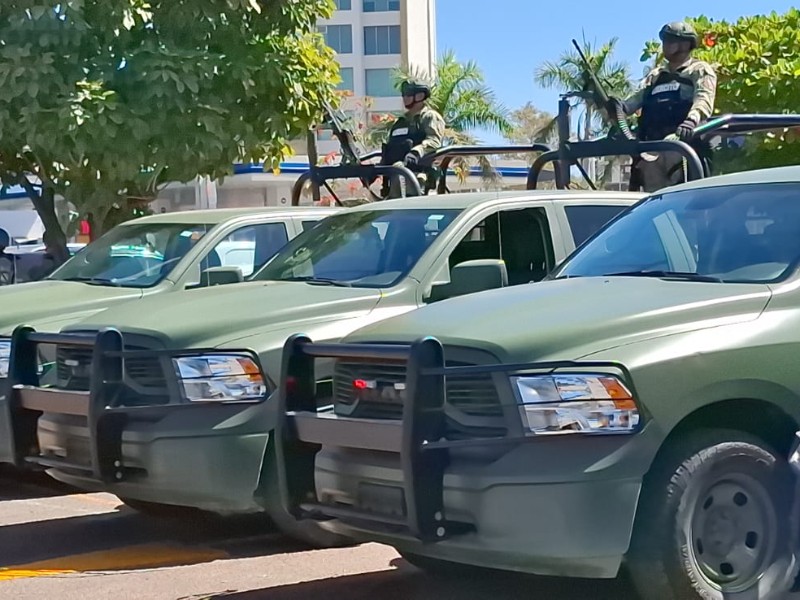 Registran enfrentamiento entre fuerzas federales y civiles armados en Navolato