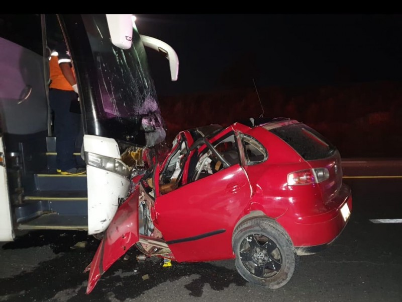 Registran trágico accidente en la Tuxpan-Tampico