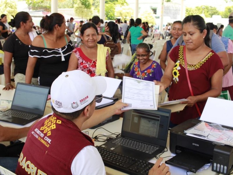 Registro Civil brindará servicios gratuitos en Veracruz