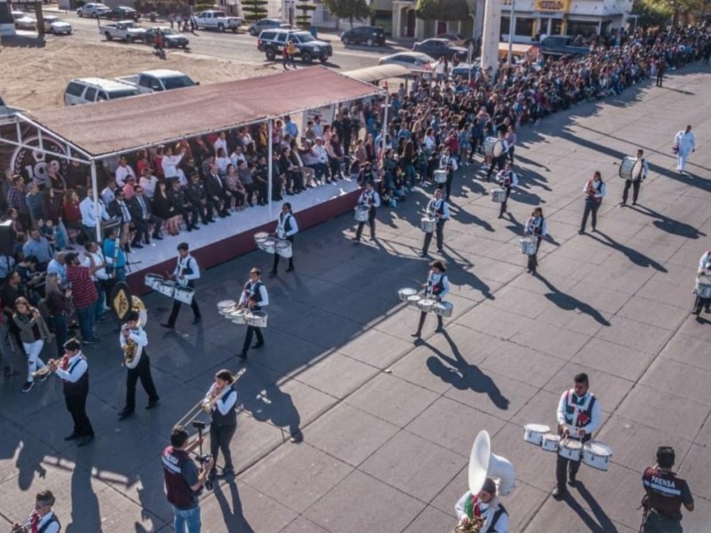 Registro para desfile de la Revolución Mexicana