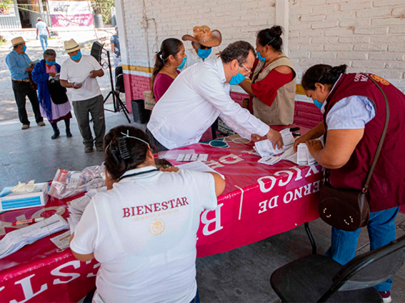 Registro para pensiones de adultos mayores en Huimilpan y Corregidora