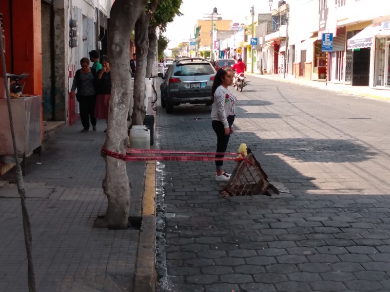 Registró se convierte en peligro para autos