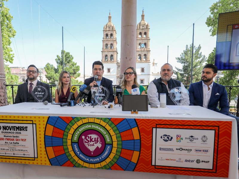 Regresa a Durango el Globo Parque Sky Fest con nueva sede
